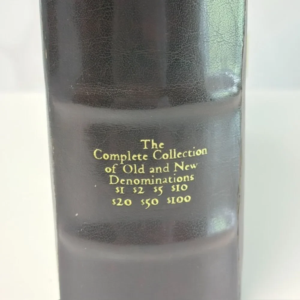 World Reserve Monetary Exchange Official Money Ledger Album for US Currency